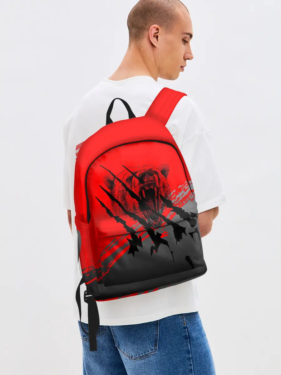 Рюкзак джинсовый / Славянские символы