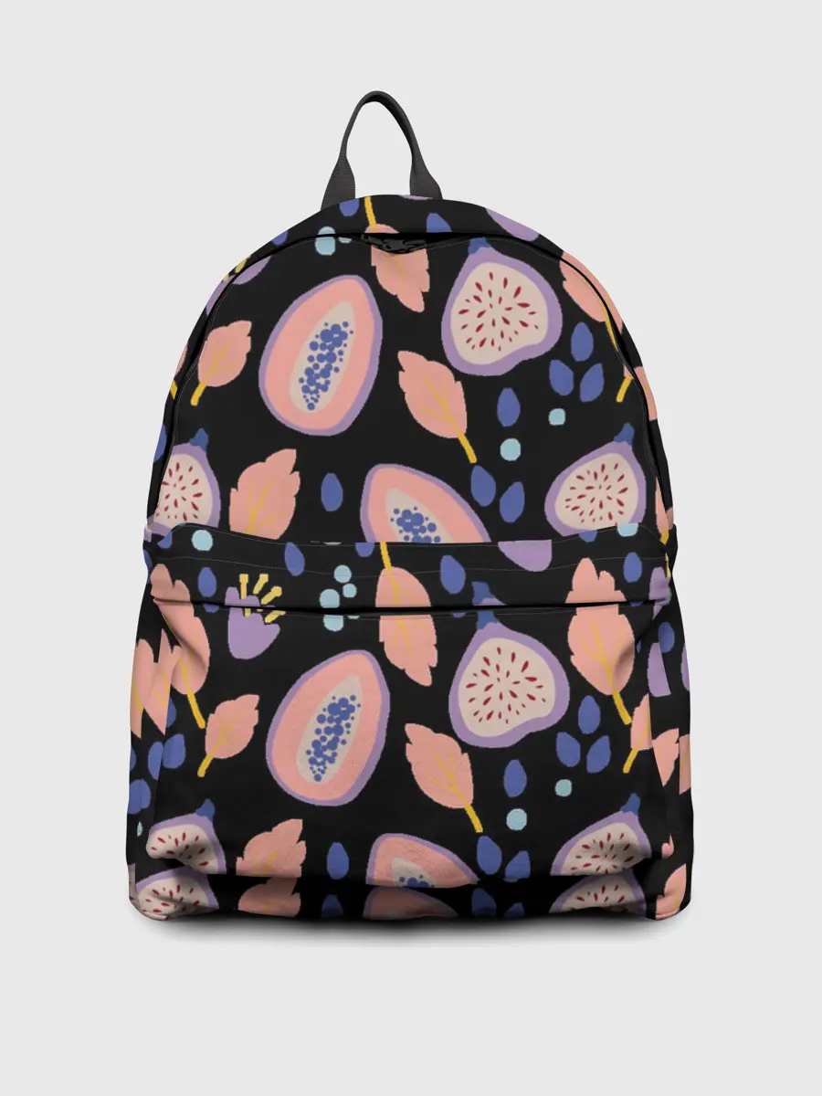 Рюкзак джинсовый / Папайя