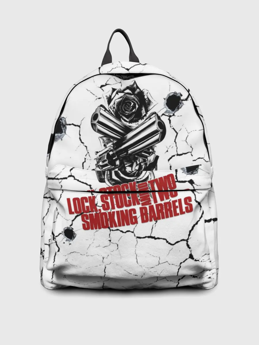 Рюкзак джинсовый / Lock, money, two barrels $$$