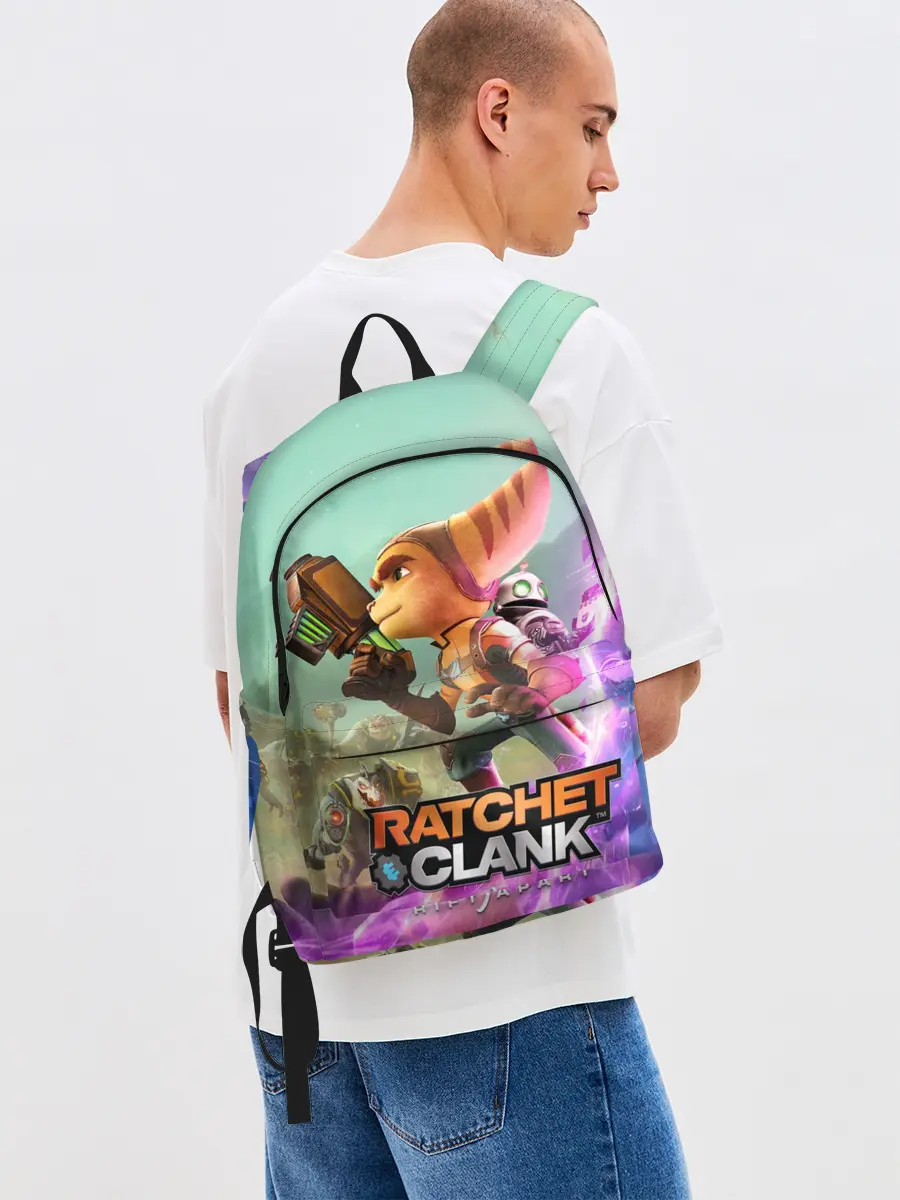 Рюкзак джинсовый / Ratchet & Clank: Rift Apart