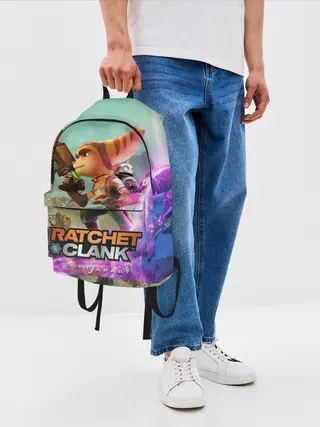 Рюкзак джинсовый / Ratchet & Clank: Rift Apart