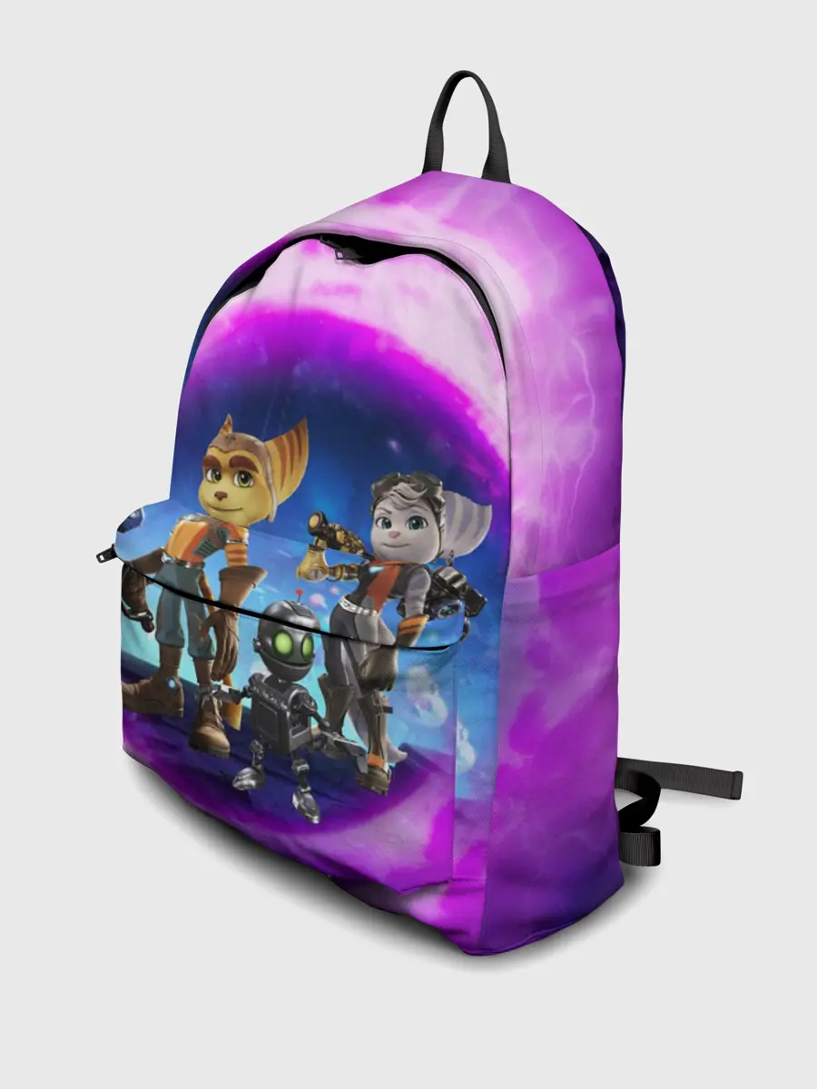 Рюкзак джинсовый / Ratchet & Clank 2 Rift Apart
