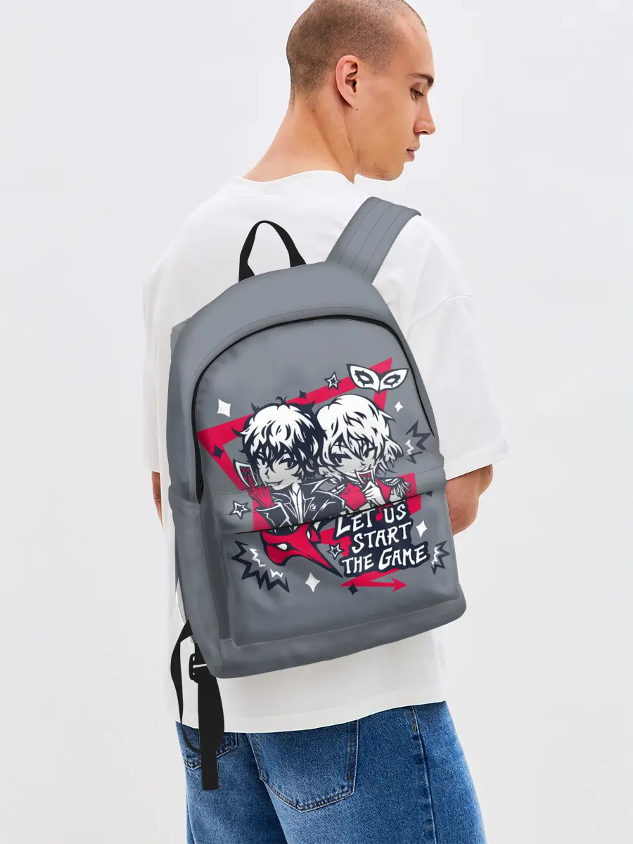 Рюкзак джинсовый / Начнём игру