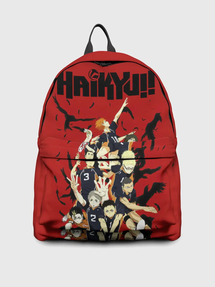 Рюкзак джинсовый / Старшая Карасуно | Haikyuu!!