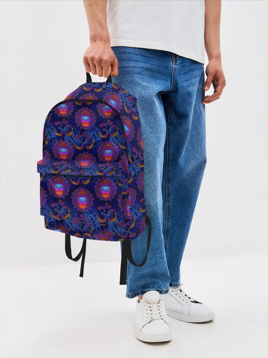 Рюкзак джинсовый / Будда