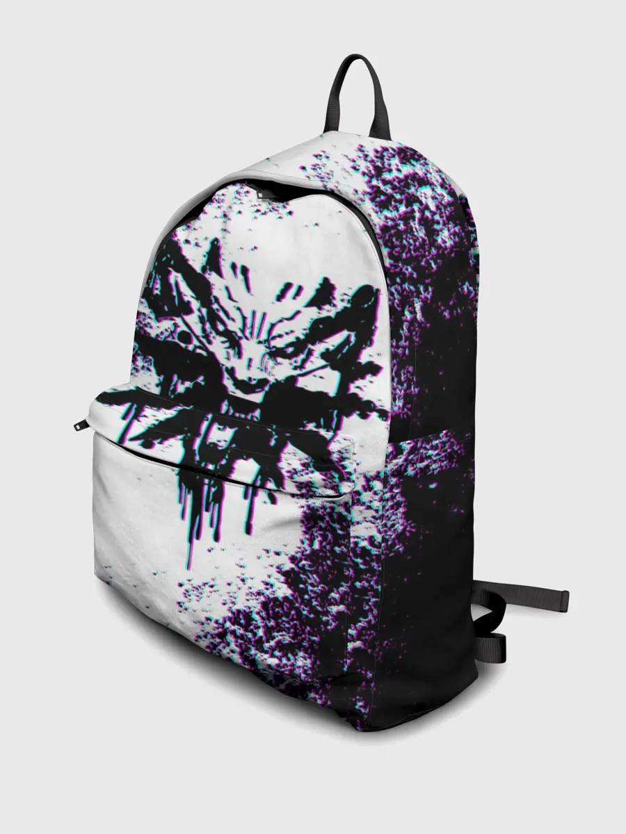 Рюкзак джинсовый / THE WITCHER GLITCH / ГЛИТЧ