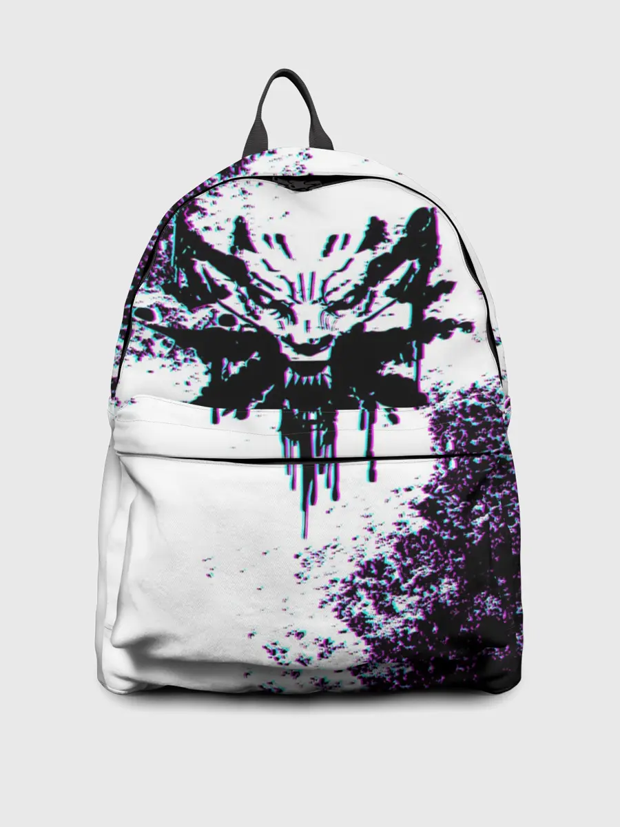 Рюкзак джинсовый / THE WITCHER GLITCH / ГЛИТЧ