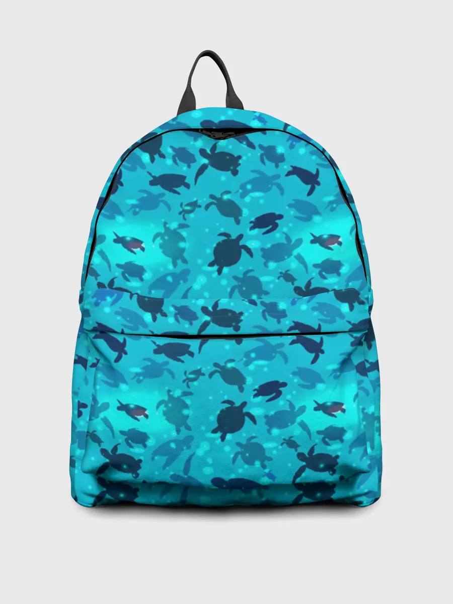 Рюкзак джинсовый / Черепашки