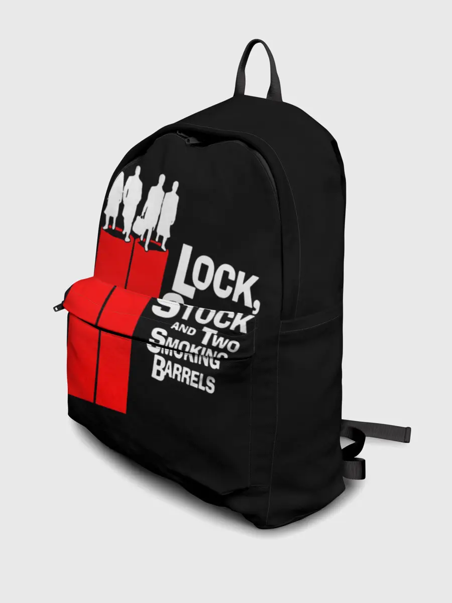 Рюкзак джинсовый / Карты деньги два ствола