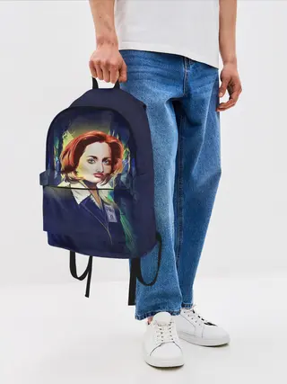 Рюкзак джинсовый / Dana Scully