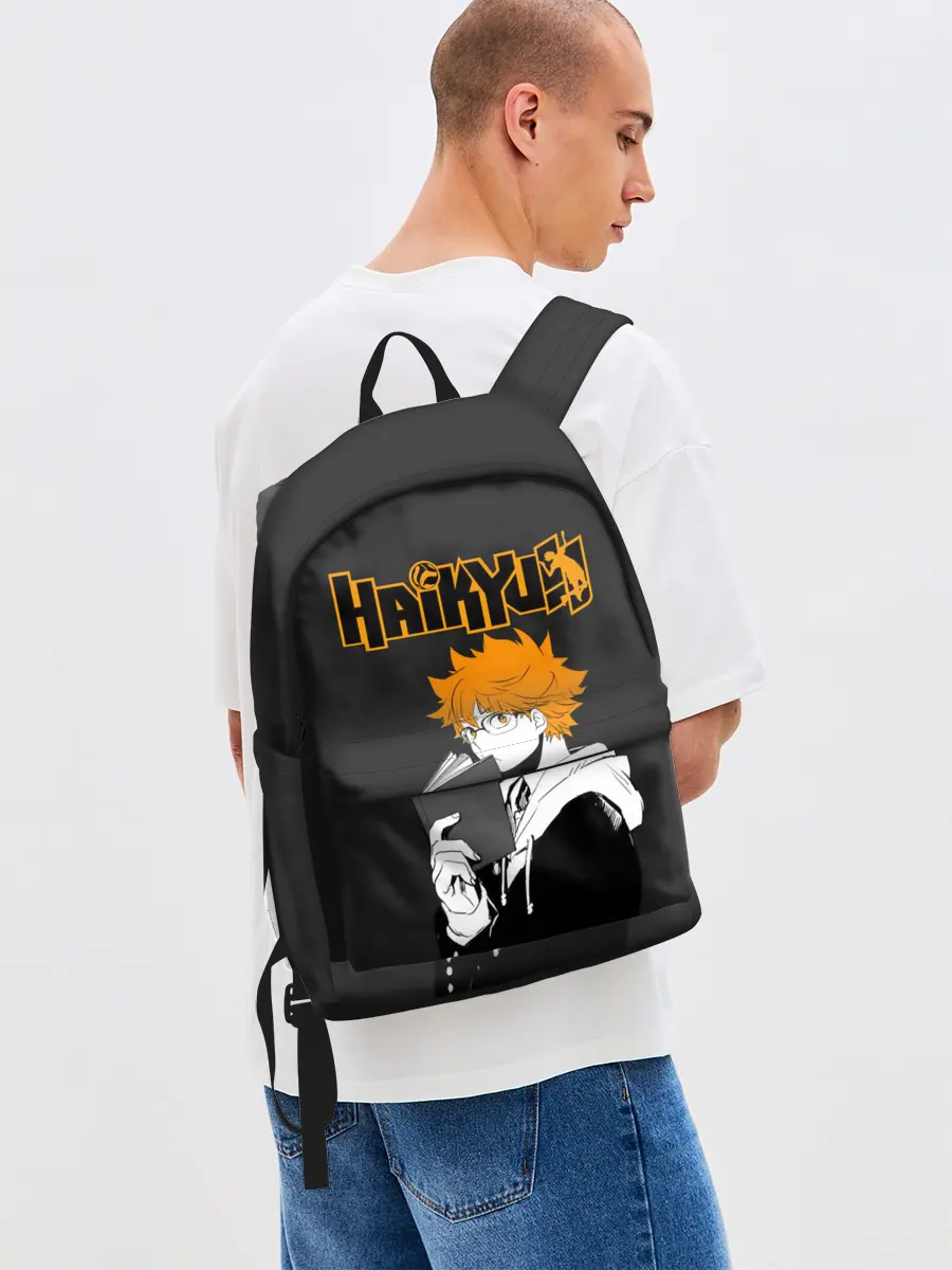 Рюкзак джинсовый / Шоё Хината | Haikyuu!!