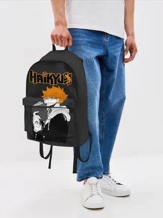 Рюкзак джинсовый / Шоё Хината | Haikyuu!!