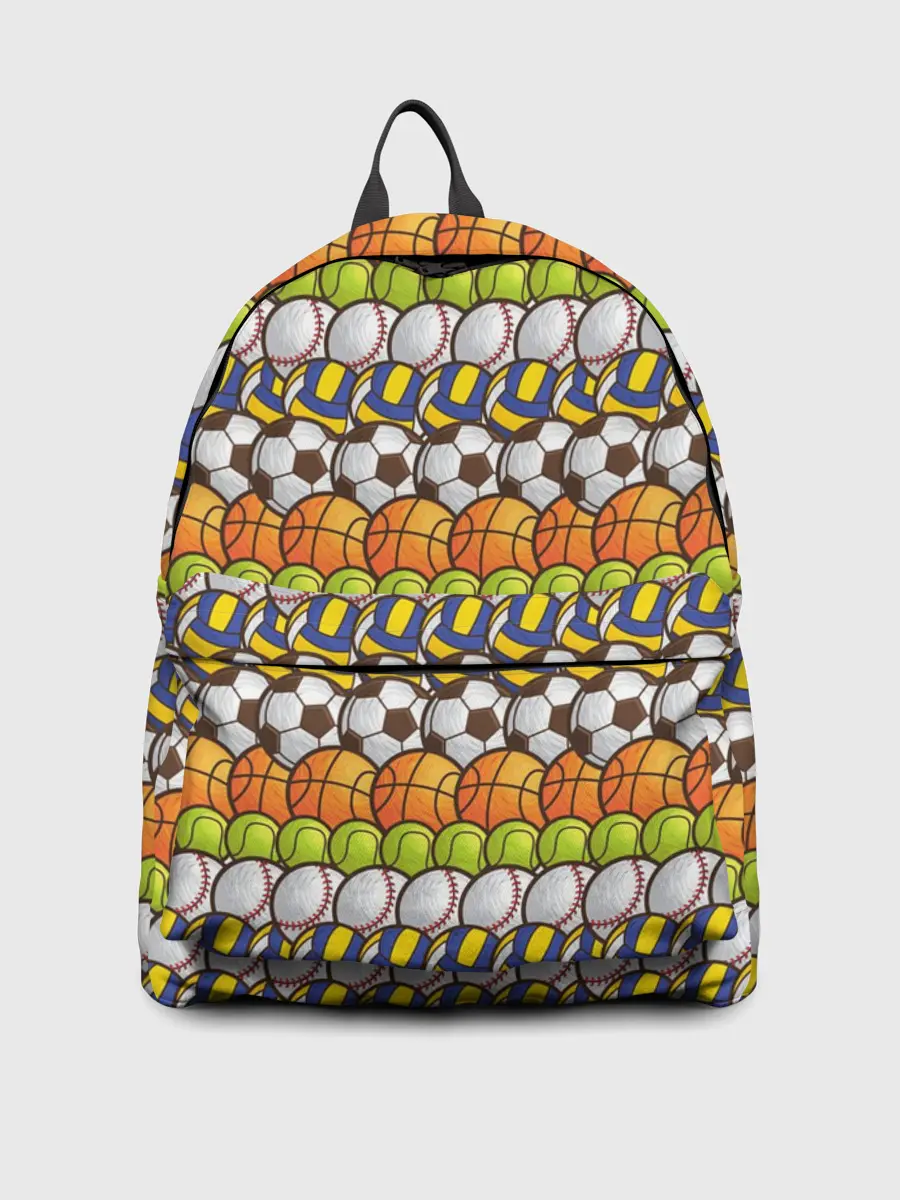 Рюкзак джинсовый / Спорт с мячом