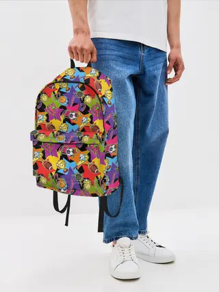 Рюкзак джинсовый / Звезда Спорта