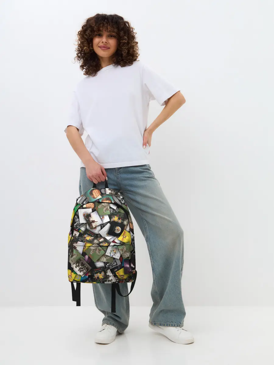 Рюкзак джинсовый / Queen. Дискография