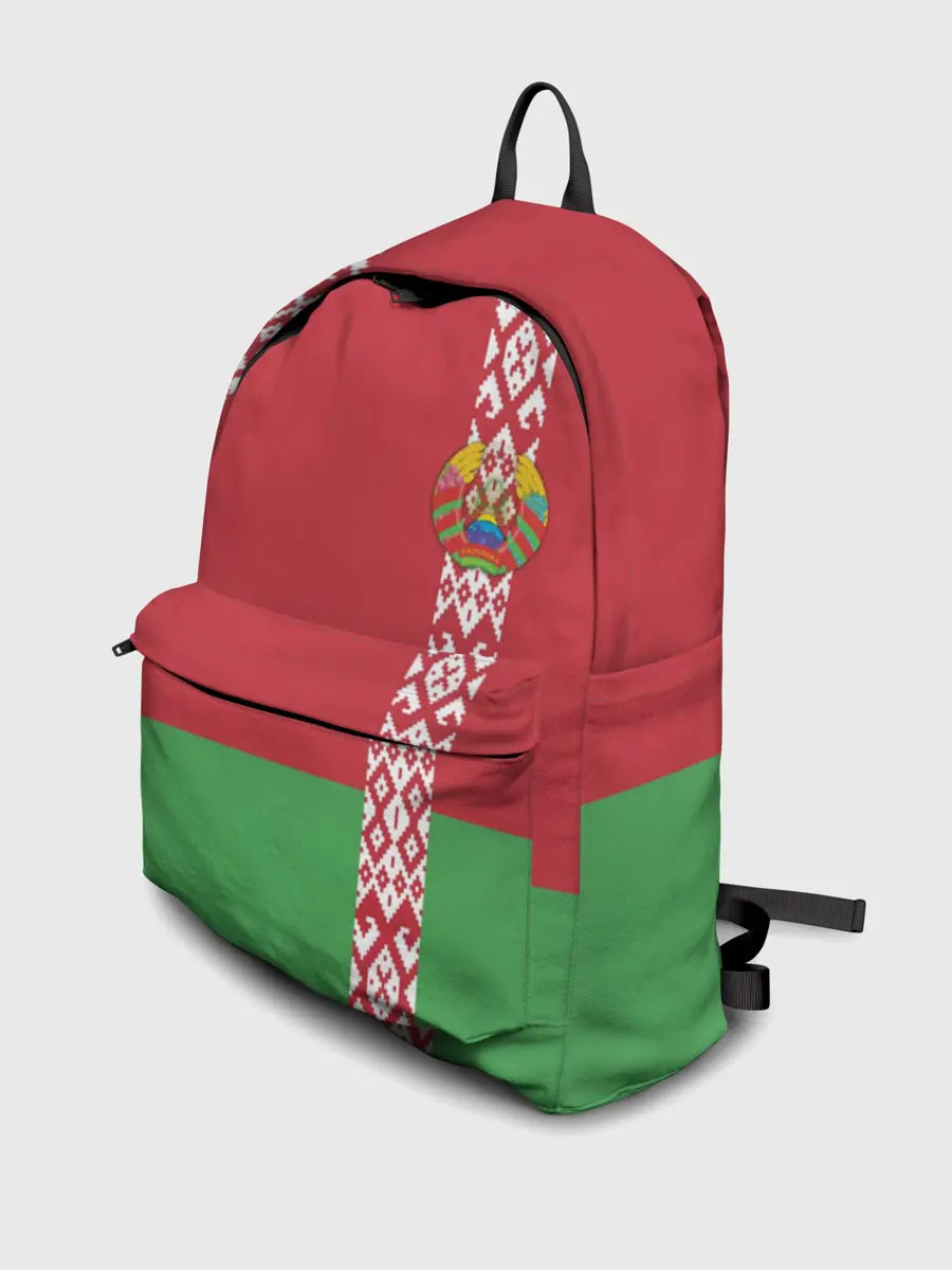 Рюкзак джинсовый / Белоруссия, лента с гербом