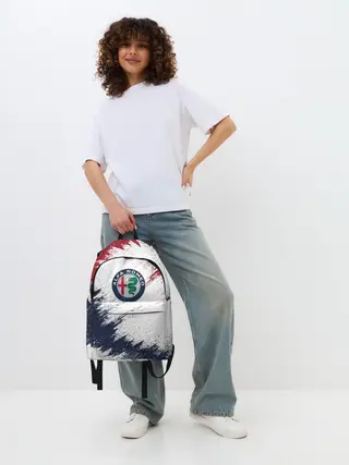 Рюкзак джинсовый / Alfa Romeo