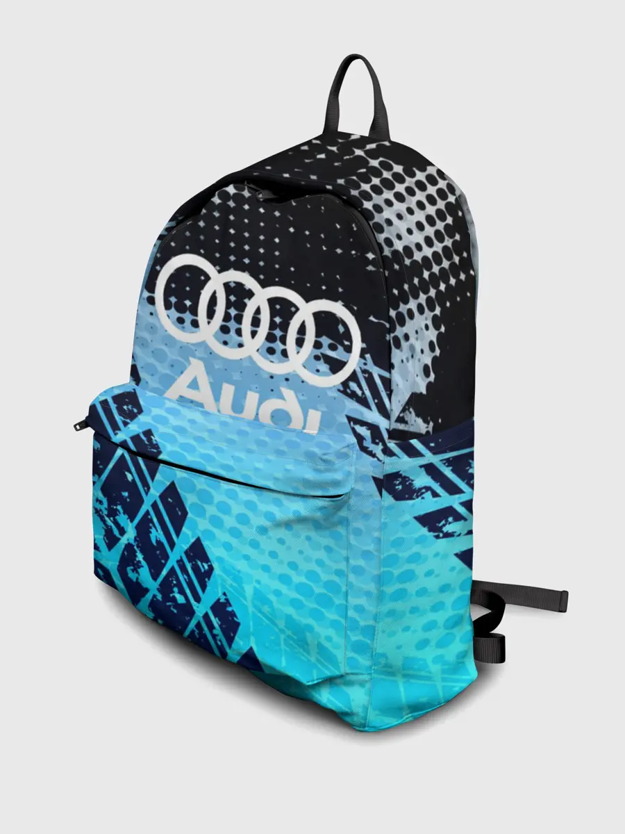 Рюкзак джинсовый / Audi sport auto motors