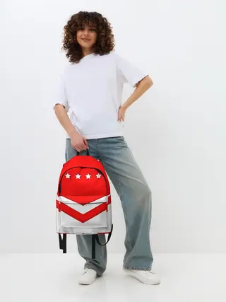 Рюкзак джинсовый / Звезды и полосы