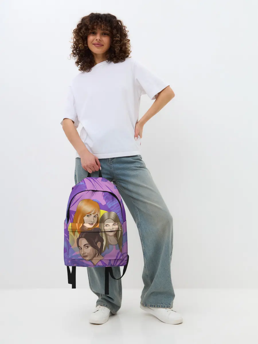 Рюкзак джинсовый / Большая или маленькая ложь