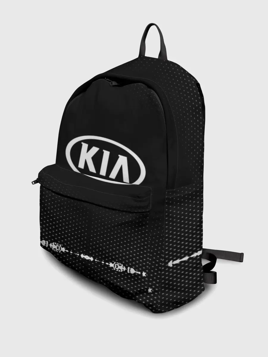 Рюкзак джинсовый / KIA sport auto abstract