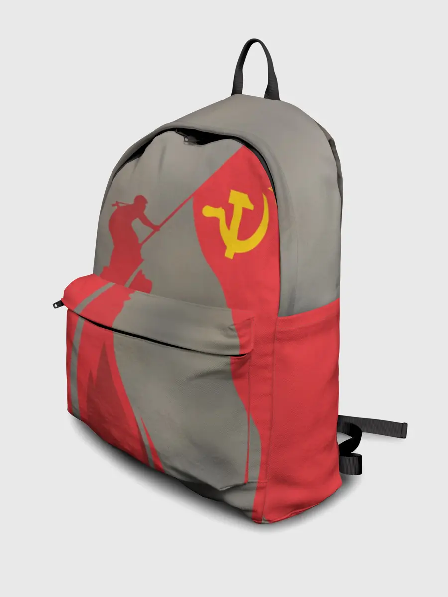 Рюкзак джинсовый / День победы Рейхстаг