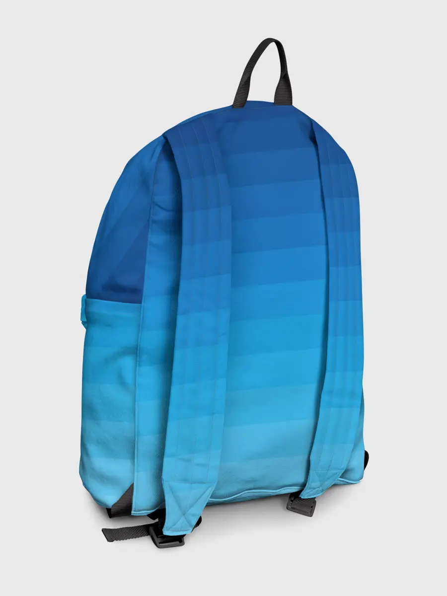 Рюкзак джинсовый / Синие полосы