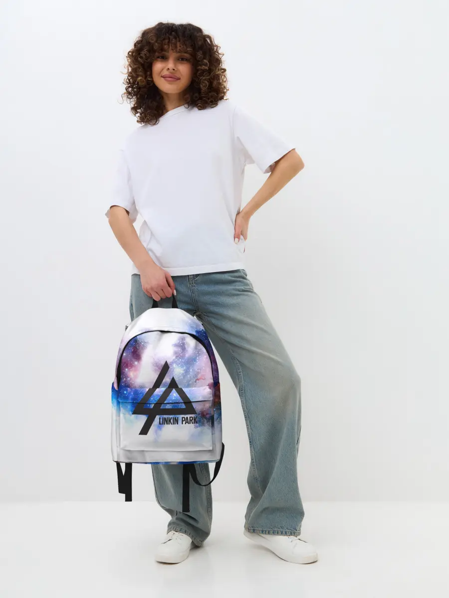 Рюкзак джинсовый / Linkin park