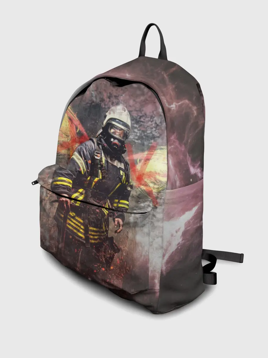 Рюкзак джинсовый / Пожарный