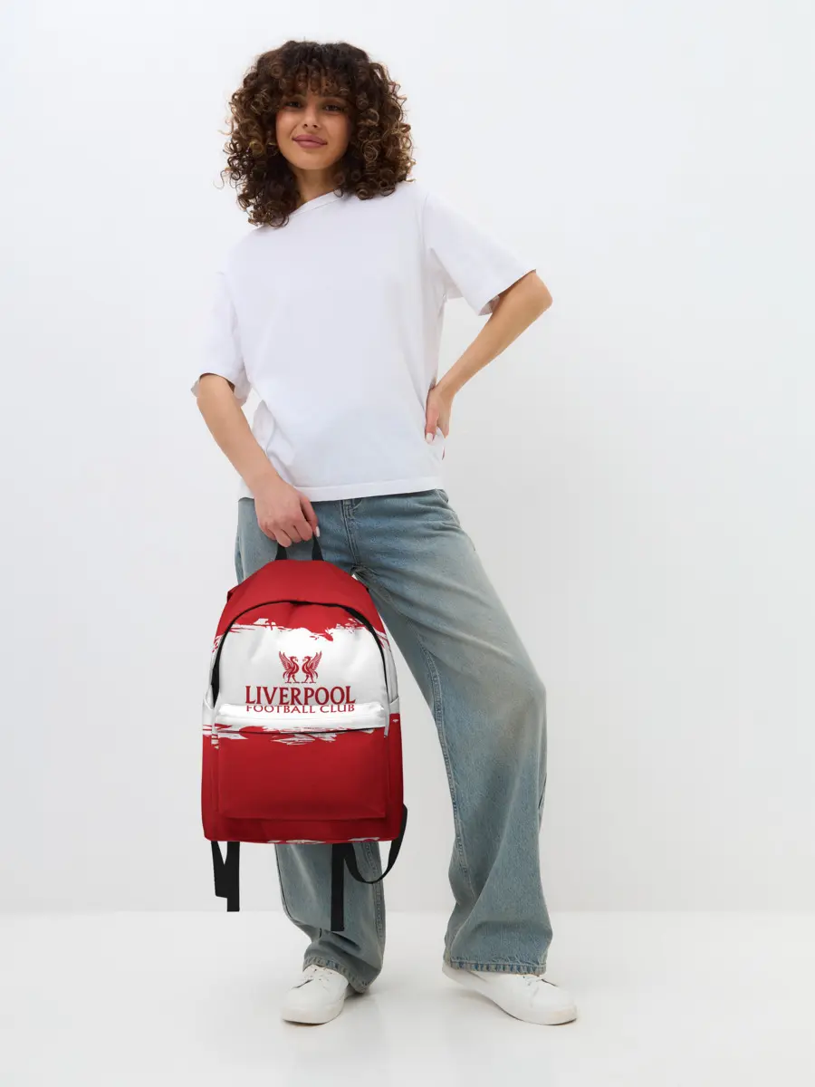 Рюкзак джинсовый / Liverpool FC