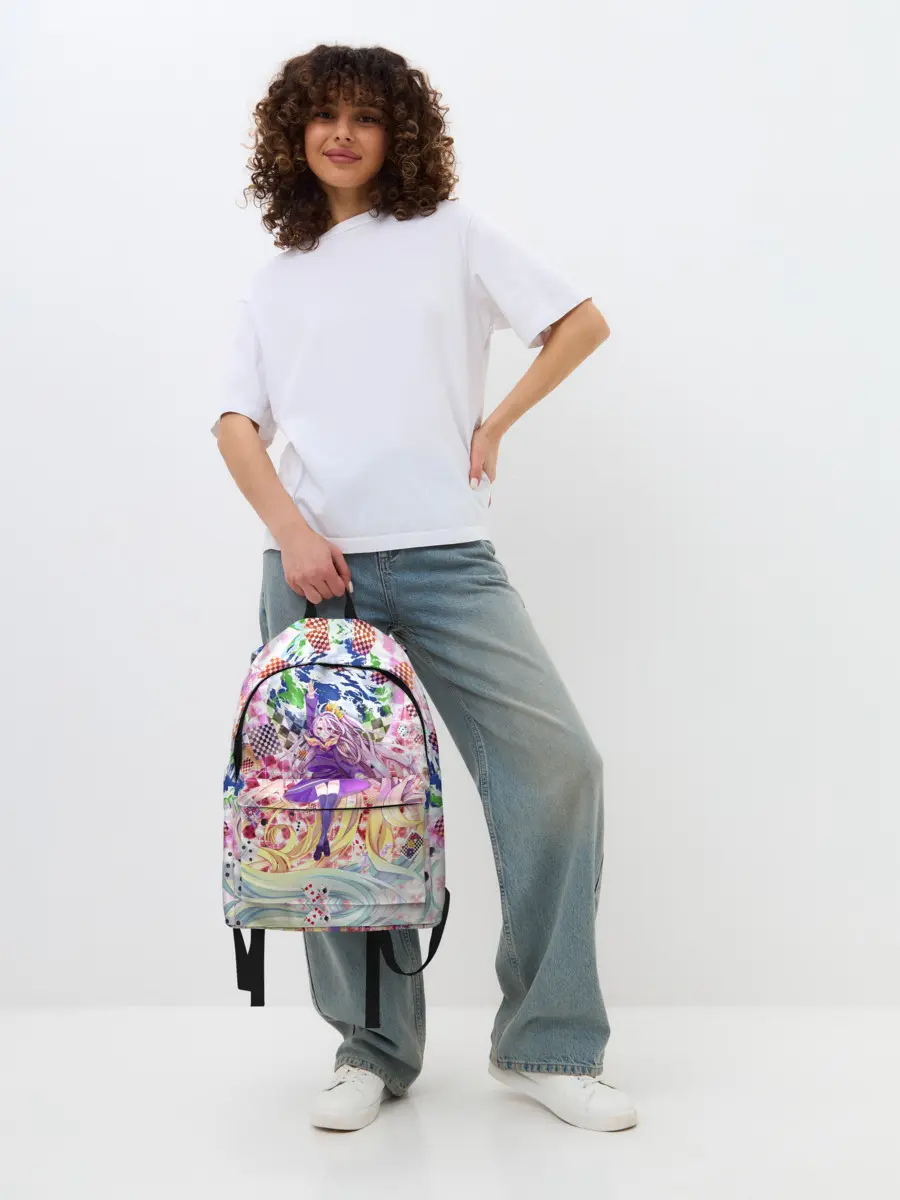 Рюкзак джинсовый / No Game No Life_9