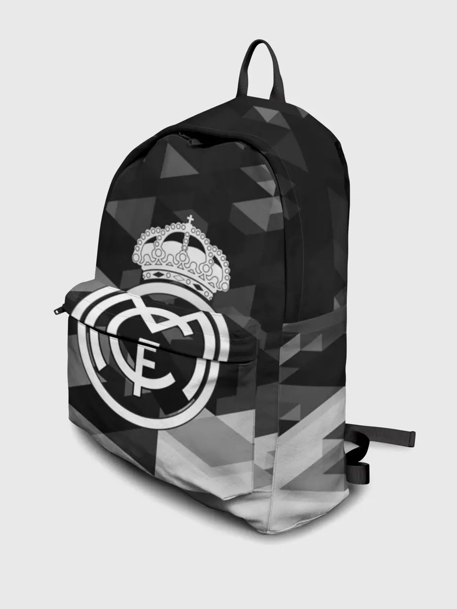 Рюкзак джинсовый / FC Real Madrid sport geometry