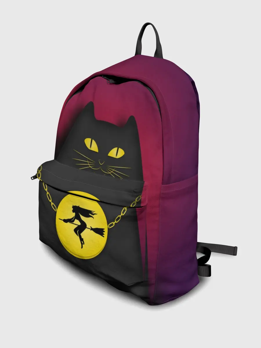 Рюкзак джинсовый / Кот Бегемот