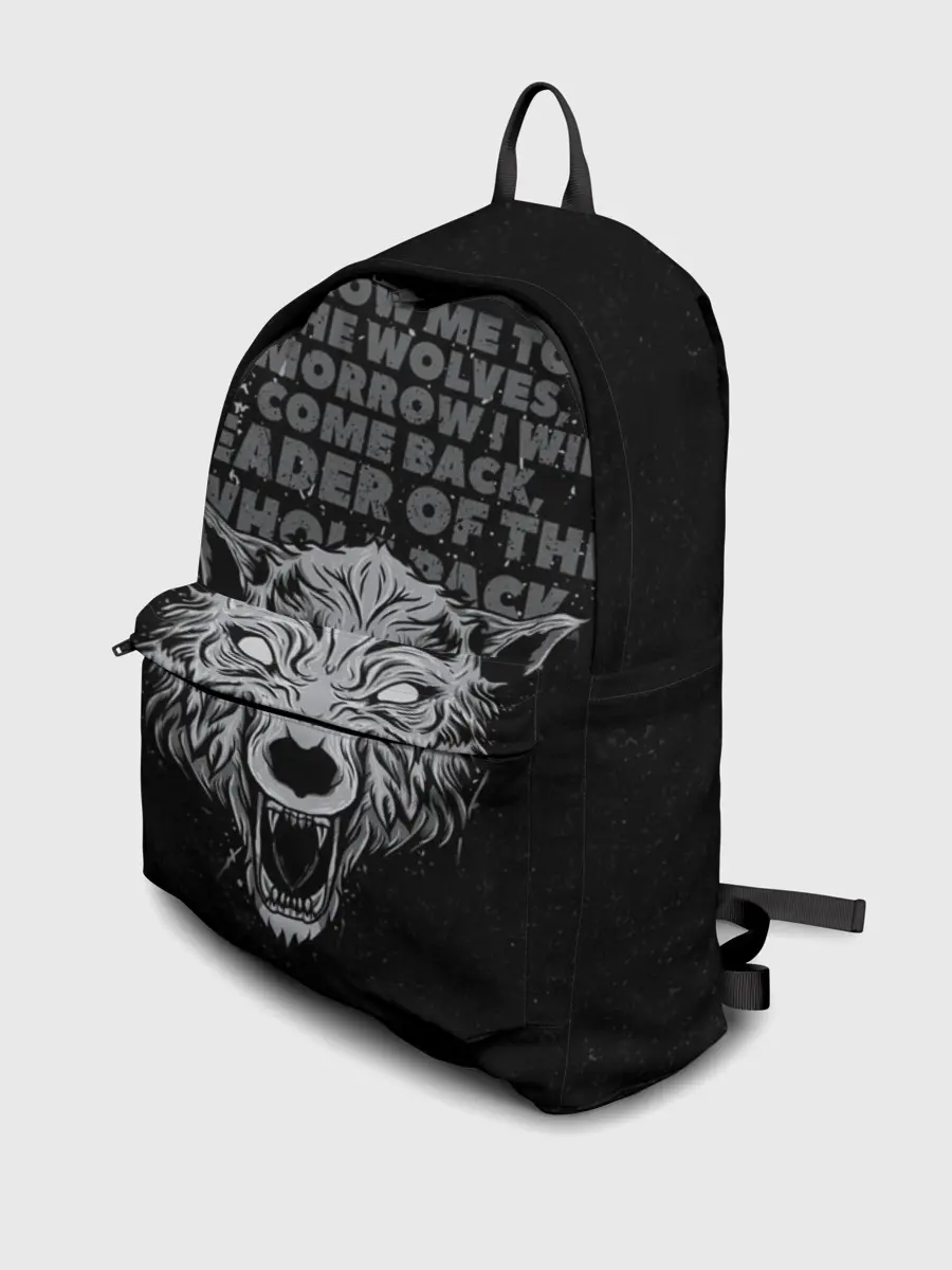 Рюкзак джинсовый / Bring Me the Horizon