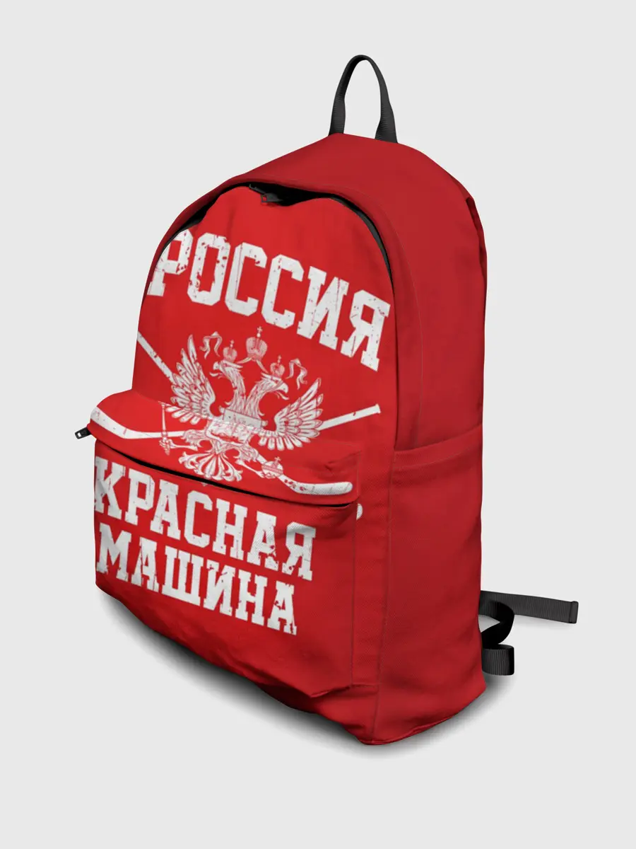 Рюкзак джинсовый / Красная машина