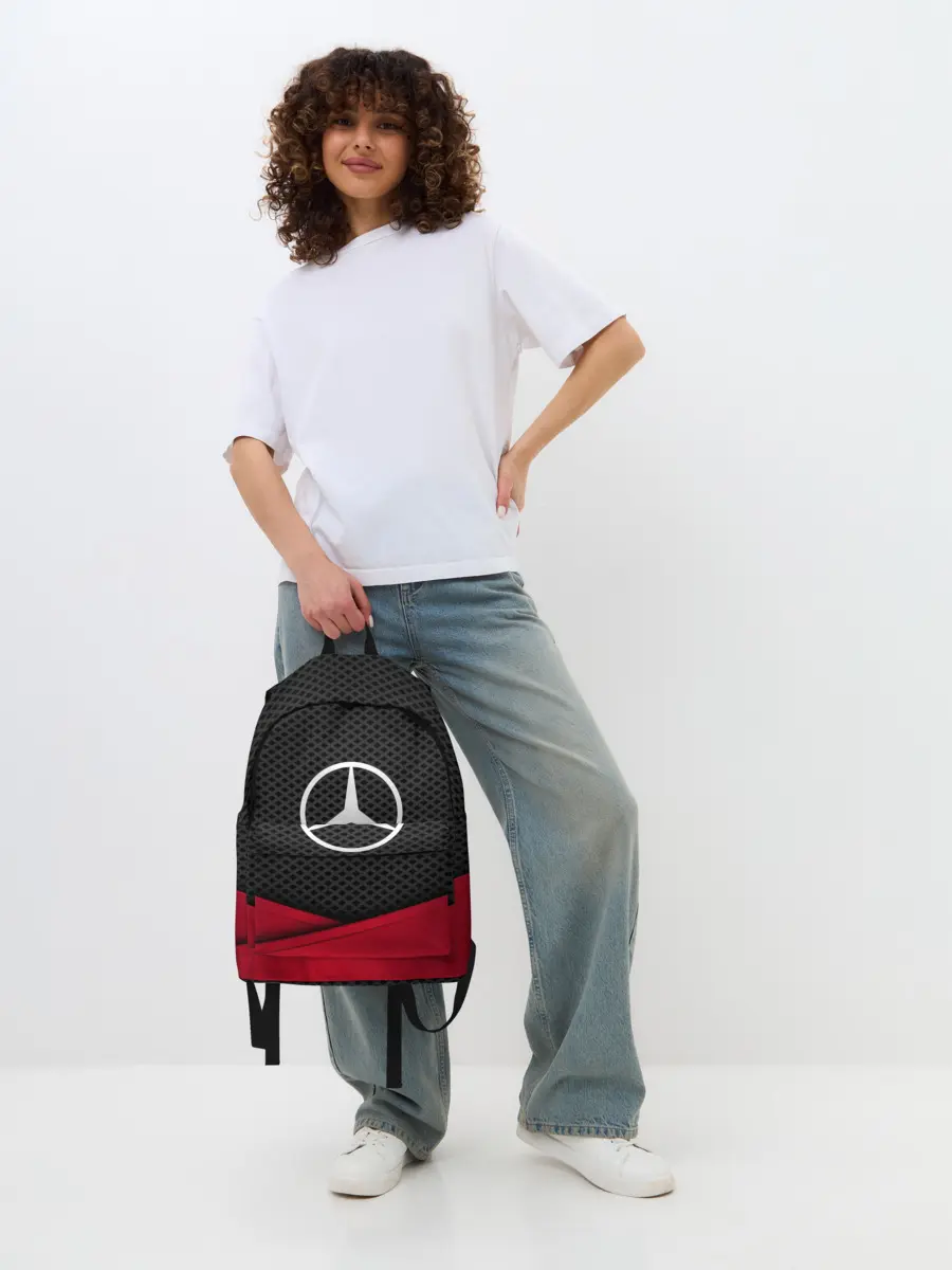 Рюкзак джинсовый / MERCEDES-BENZ