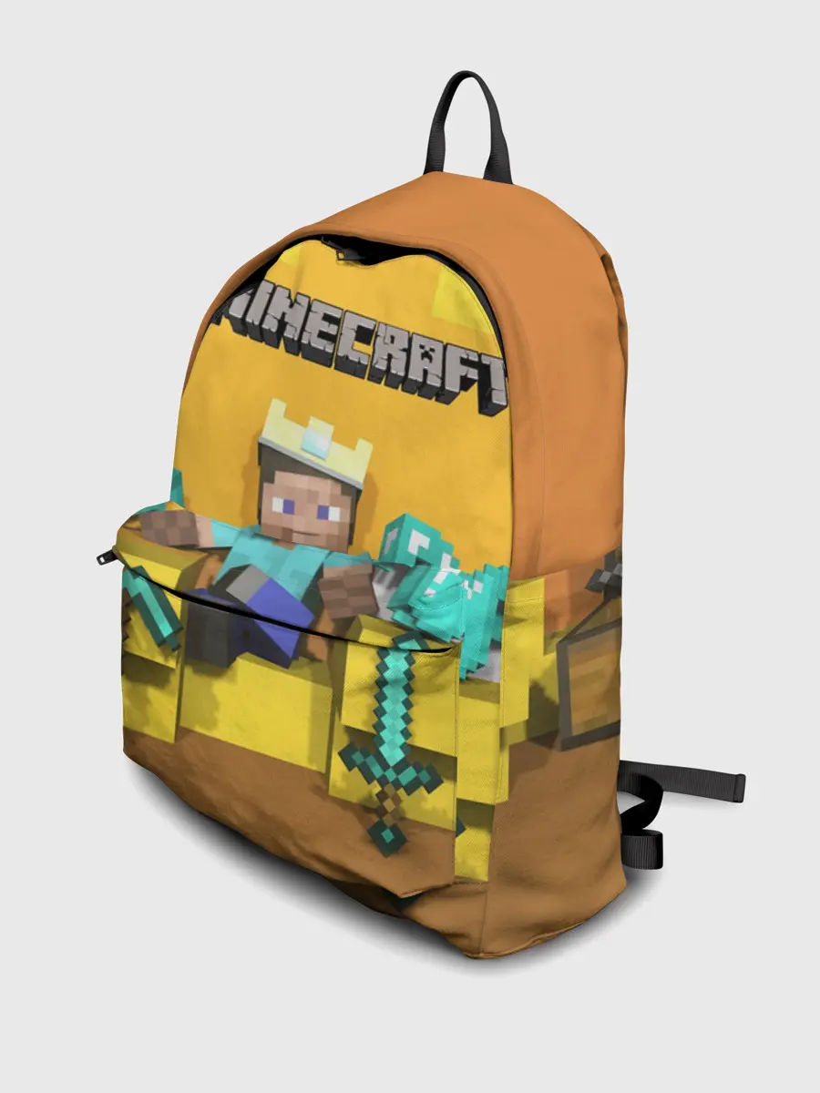 Рюкзак джинсовый / Король майнкрафта 2