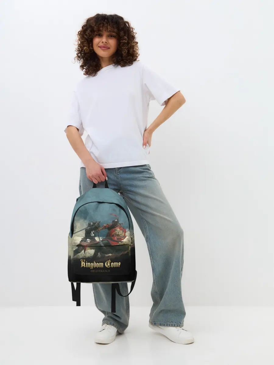 Рюкзак джинсовый / Kingdom fight