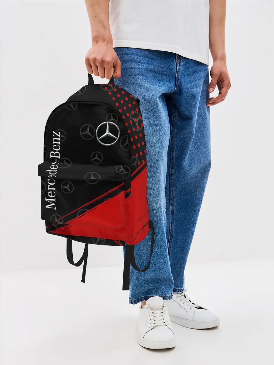 Рюкзак джинсовый / MERCEDES / МЕРСЕДЕС