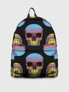 Рюкзак джинсовый / Neon skull
