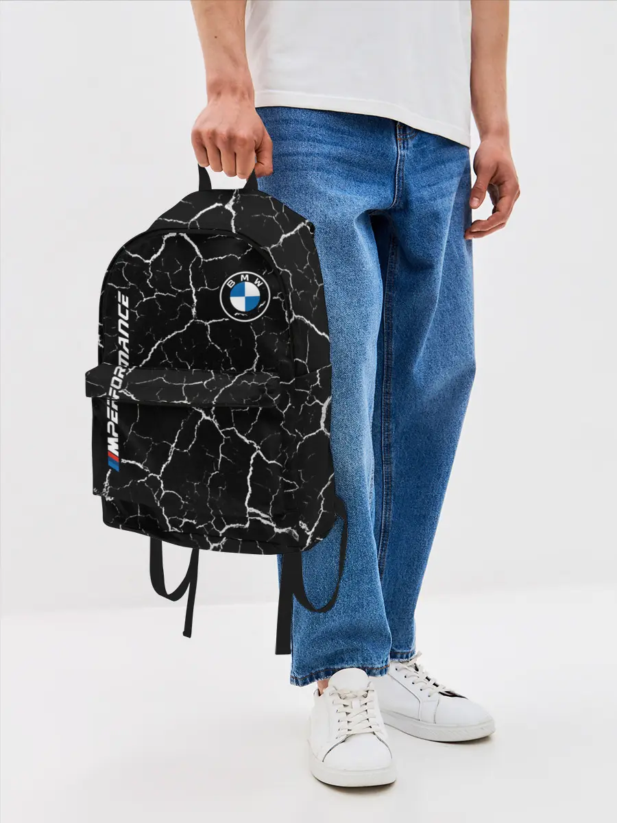 Рюкзак джинсовый / BMW / БМВ