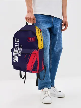 Рюкзак джинсовый / PUBG / ПАБГ
