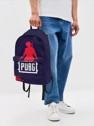 Рюкзак джинсовый / PUBG / ПАБГ