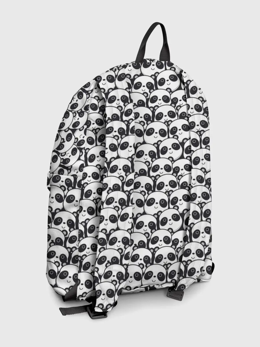 Рюкзак джинсовый / ПАНДЫ