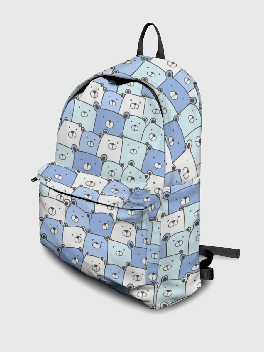 Рюкзак джинсовый / МИШКИ