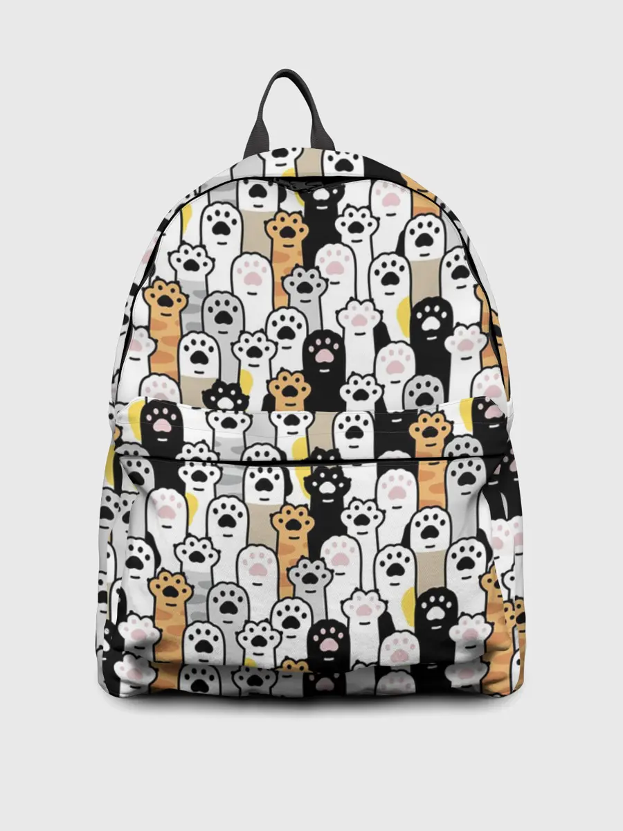 Рюкзак джинсовый / ЛАПКИ