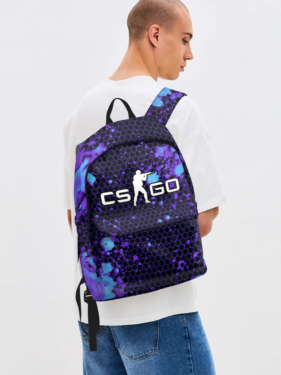 Рюкзак джинсовый / COUNTER STRIKE