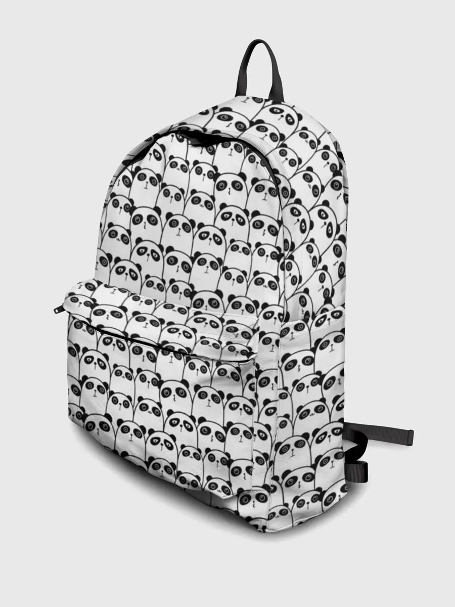 Рюкзак джинсовый / ПАНДЫ