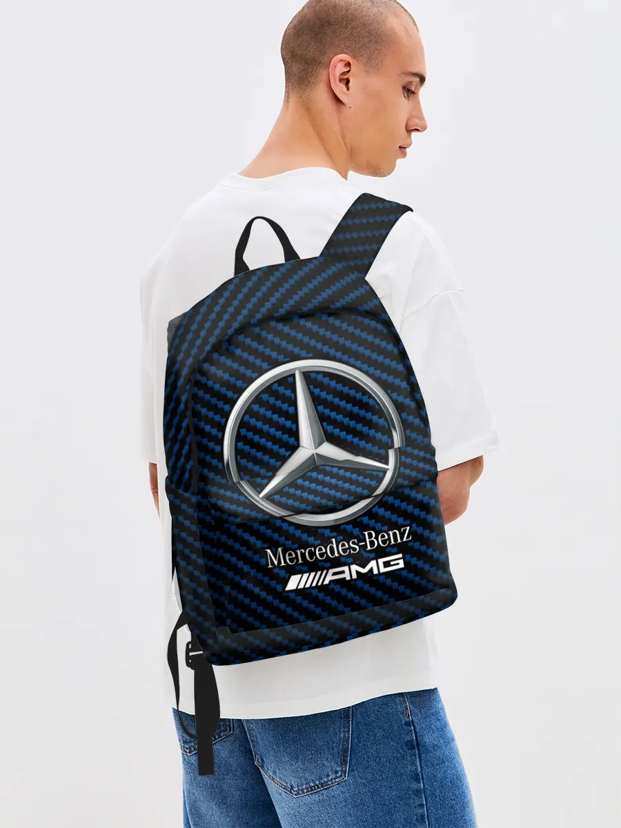 Рюкзак джинсовый / MERCEDES / МЕРСЕДЕС