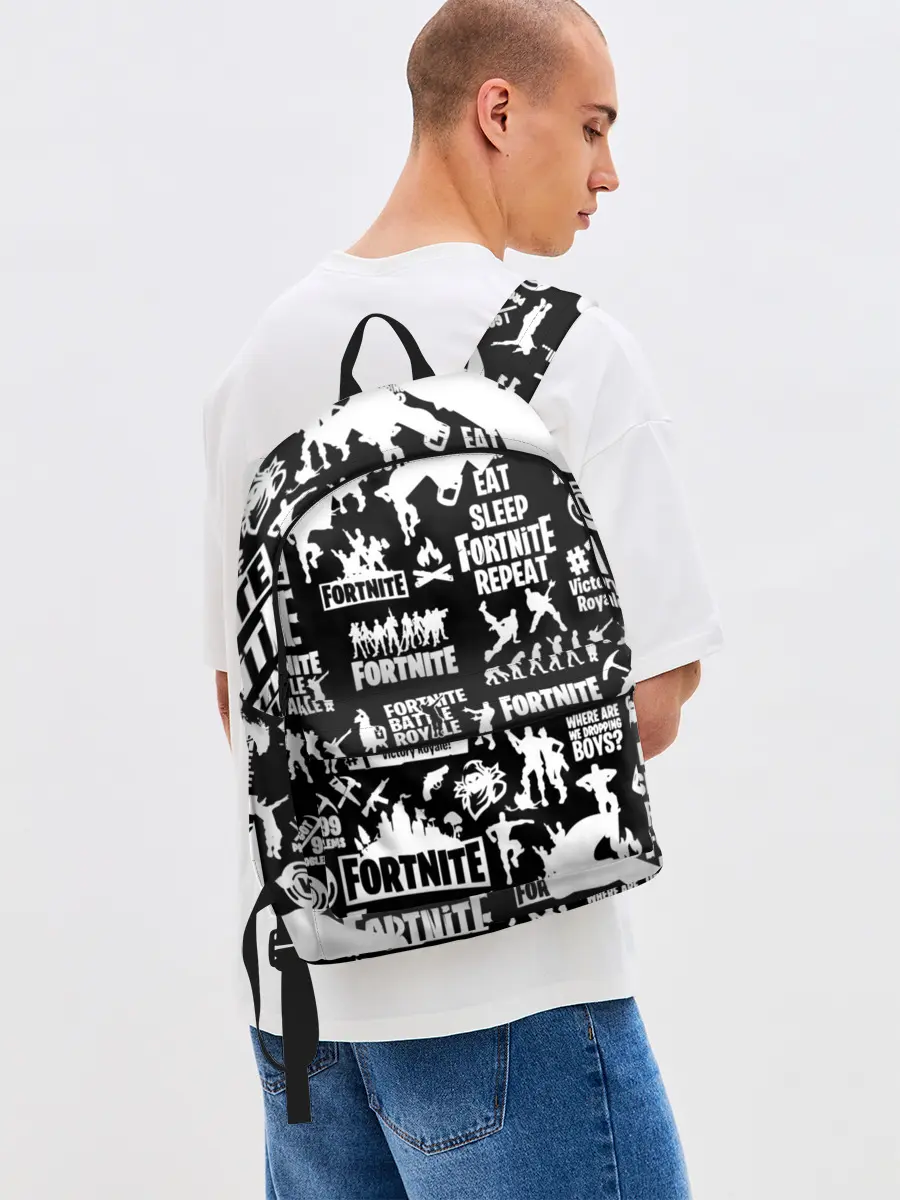 Рюкзак джинсовый / Fortnite